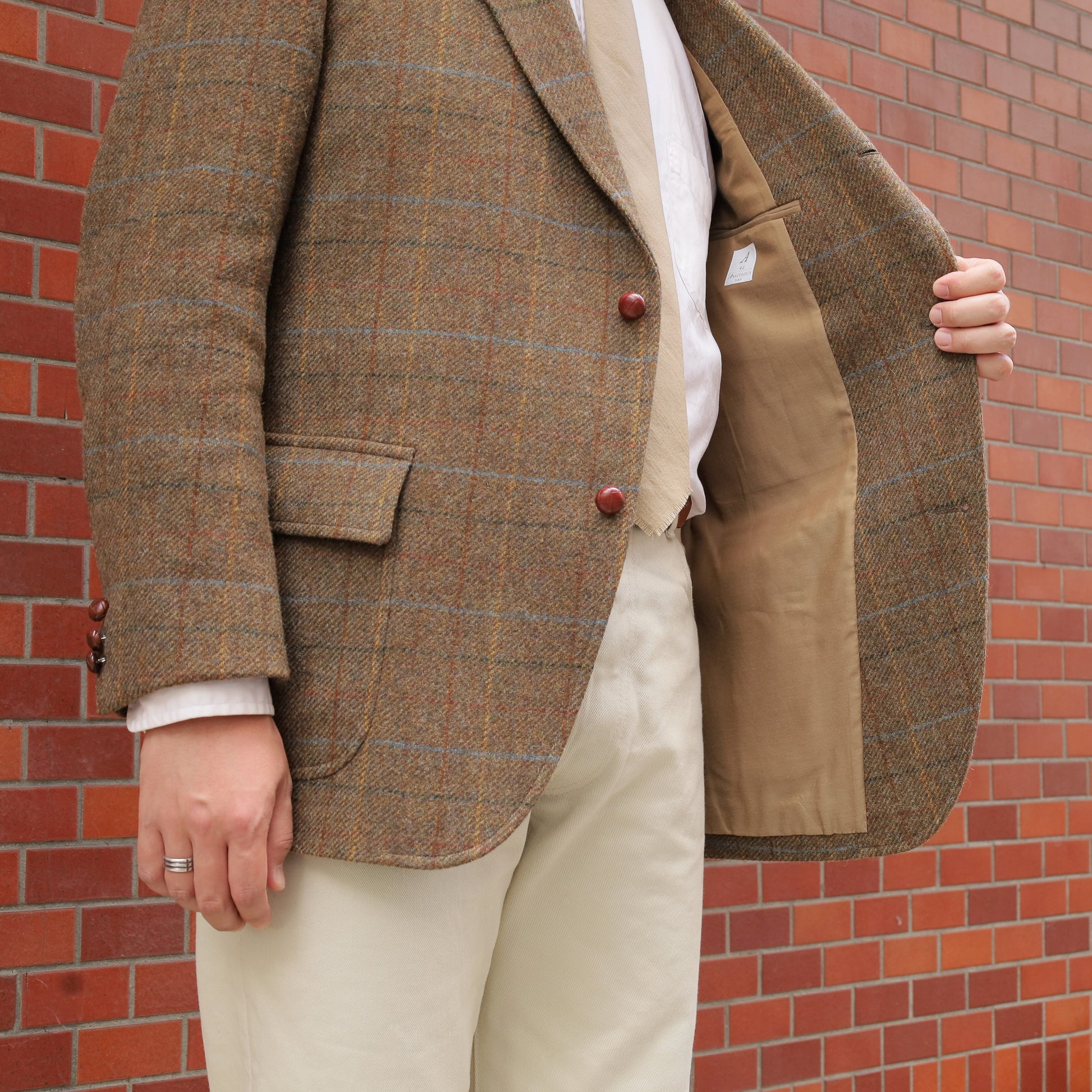 UNIVERSITY JACKET TWEED