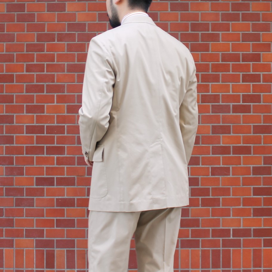 UNIVERSITY JACKET POPLIN BEIGE