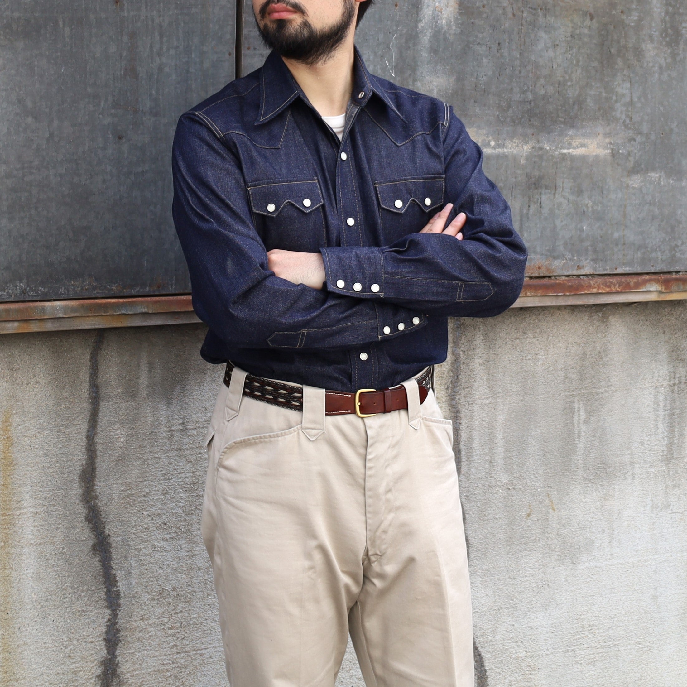 HARRISON SHIRTS DENIM – ANATOMICA NAGOYA
