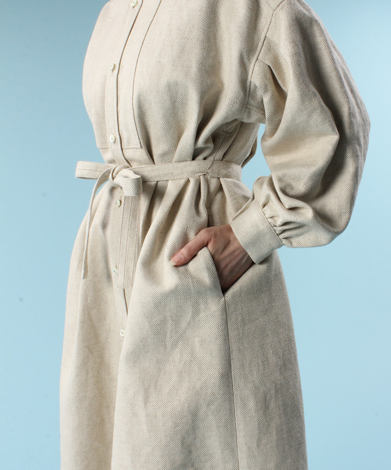 Tuscan Robe en coton toile