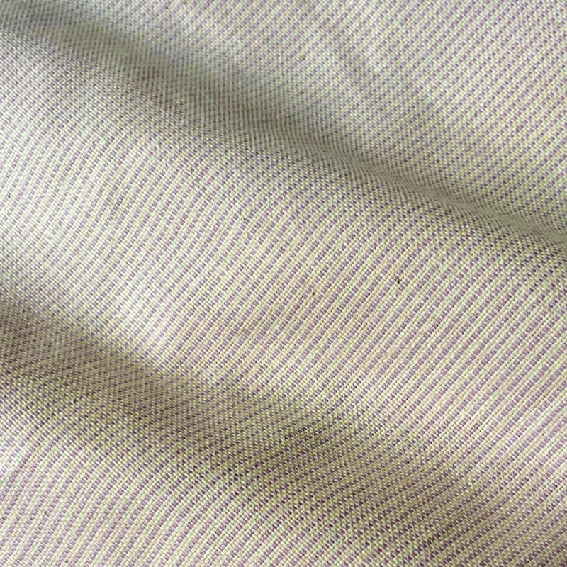 BJ Coutil Cotton Lilac Stripes