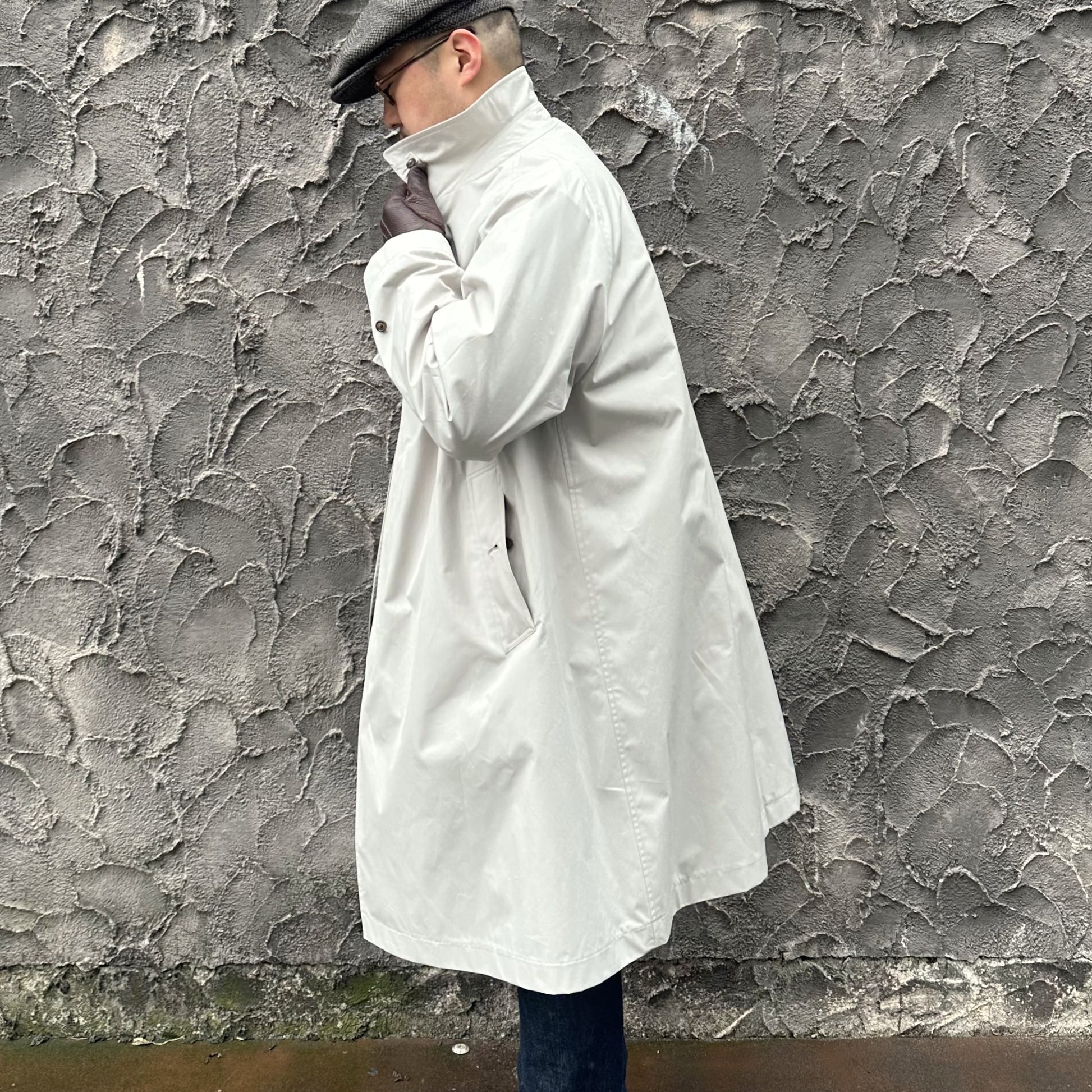 SINGLE RAGLAN COAT Ⅸ STONE – ANATOMICA NAGOYA SINGLE RAGLAN COAT Ⅸ STONE – ANATOMICA NAGOYA