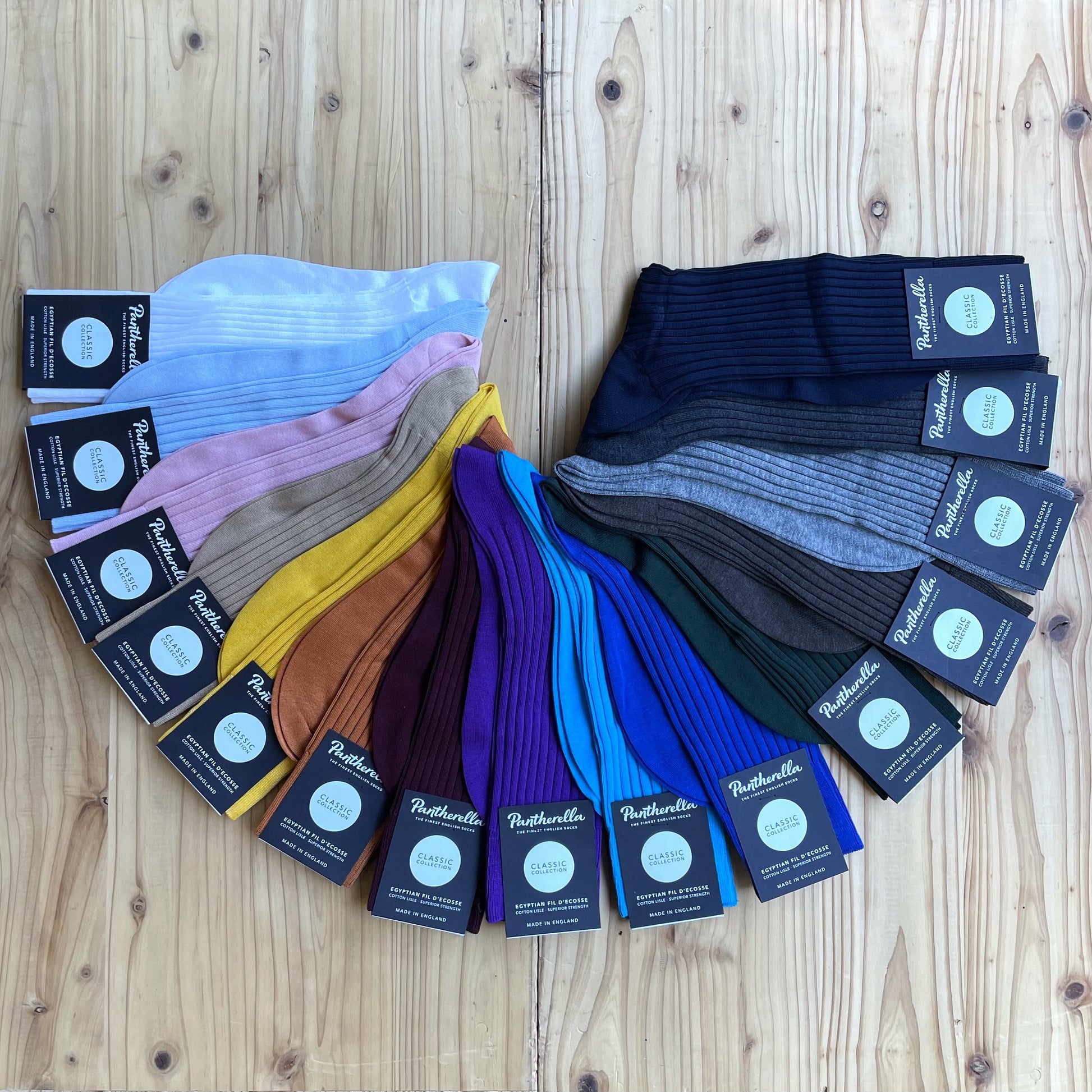 pantherella egyptian cotton dress socks Pantherella | Black Egyptian Cotton Lisle Danvers Ankle Socks